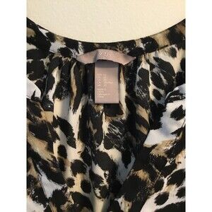 H&M Women's plus size shirt dress animal print size 20